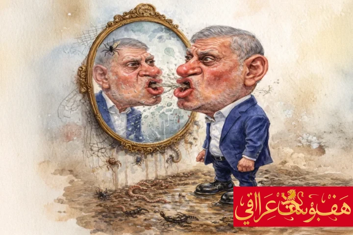 عزة الشابندر يبصق على نفسه