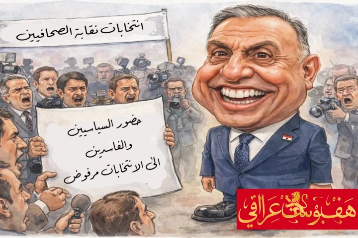 صحافيون يرفضون تحويل انتخابات النقابة إلى منصة ترويجية للكاظمي وفريقه من “اليوتيوبرز” و”التيكتوكرز”