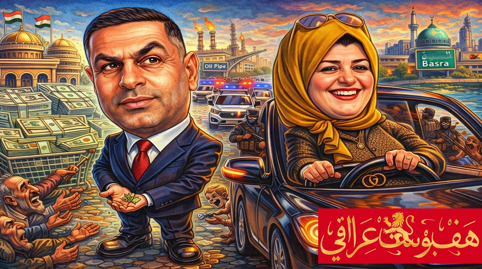 أسعد العيداني: يمجّد زهد أبو مهدي.. ويجمع كنز قارون