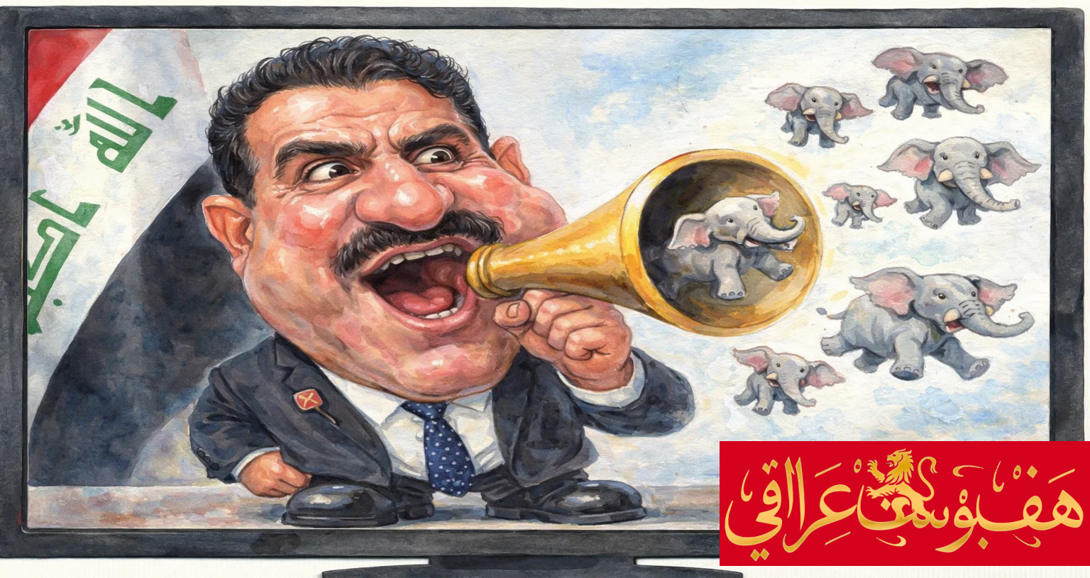 متى يكف عبد الرحمن الجزائري عن الهراء والسذاجة: ترامب يراقبني.. والمرجعية تستشيرني