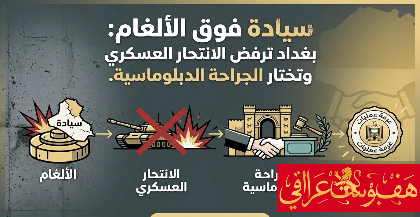 غرفة عمليات حكومية خاصة: بغداد ترفض الانتحار العسكري وتختار الجراحة الدبلوماسية