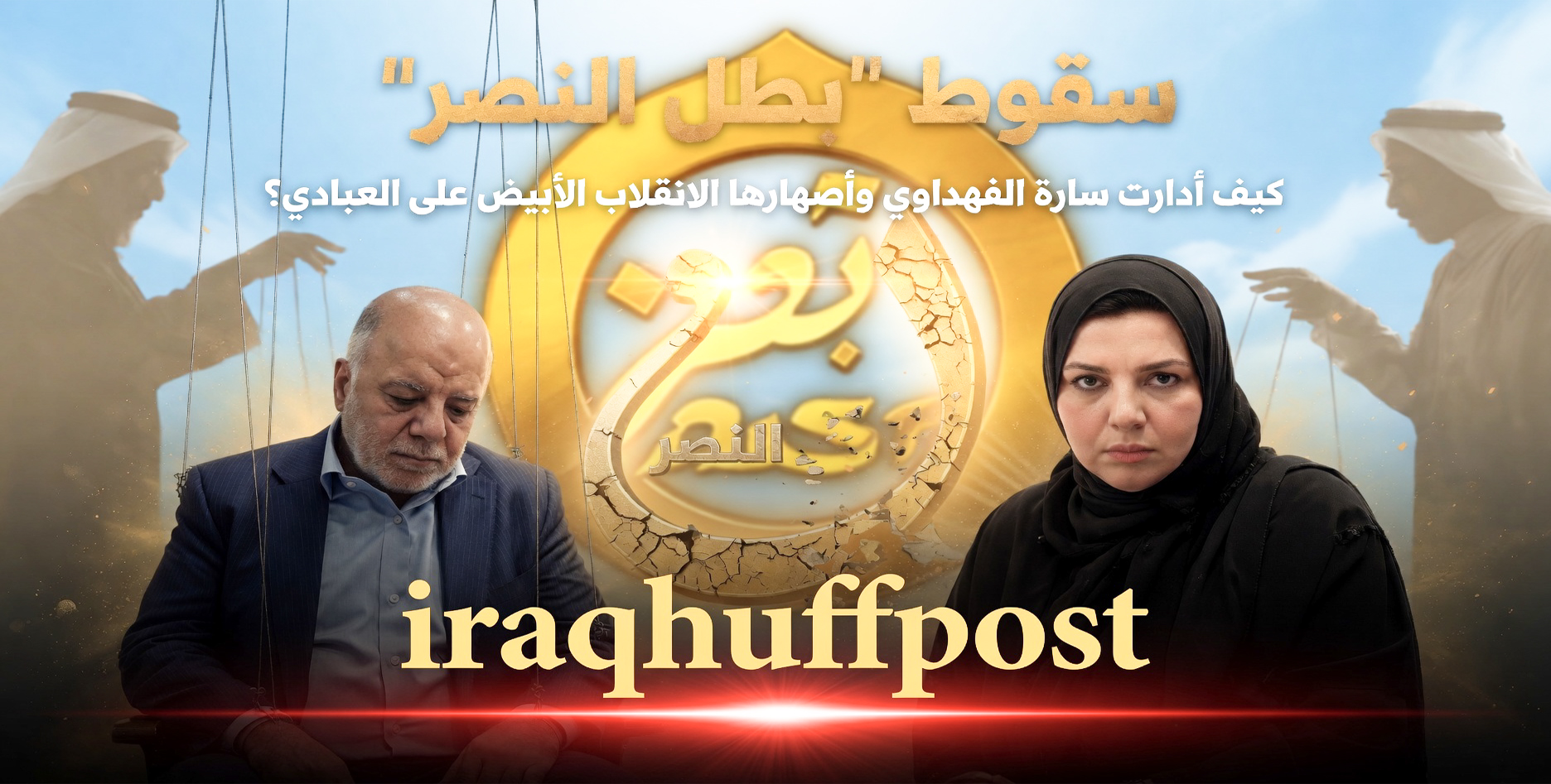 سقوط “بطل النصر”: كيف أدارت سارة الفهداوي وأصهارها الانقلاب الأبيض على العبادي؟