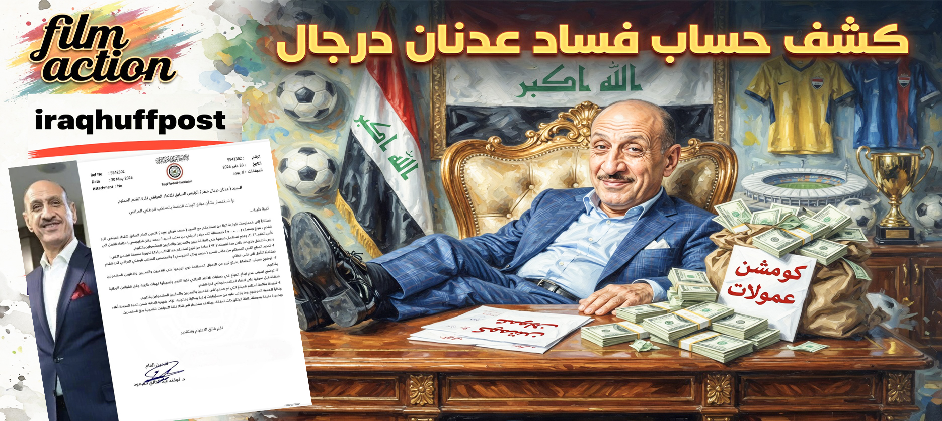 في أروقة فساد درجال: المليارات المنهوبة أمام محكمة التاريخ الرياضي
