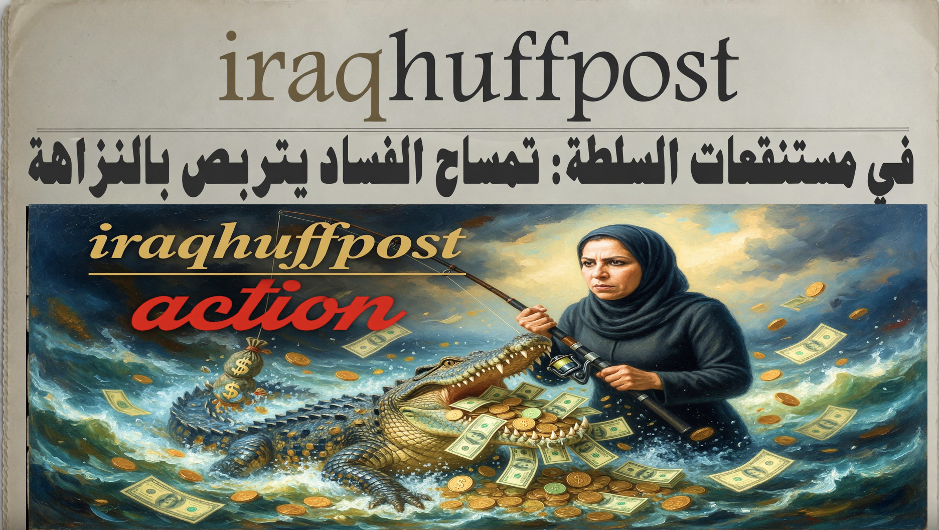 عالية نصيف تتهم “تمساحاً حشوراً” بالتحريض ضدها وتكشف تورطه في التهريب والغسيل.. و المنصة تكشف اسمه