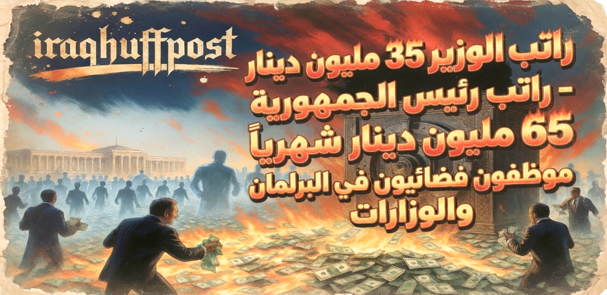 اطّلع على أرقام صادمة توجع الرأس: كيف ينهش النواب وموظفو البرلمان ورفحاء والوزراء والمسؤولون المتقاعدون والقادة لحم الدولة