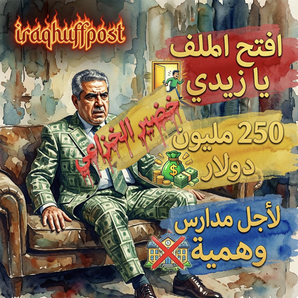 18 سنة وخضير الخزاعي محمي.. لماذا يُهمل ملف سرقة مليارات مدارس الحديد؟ (الفساد المنسي .. حلقات)