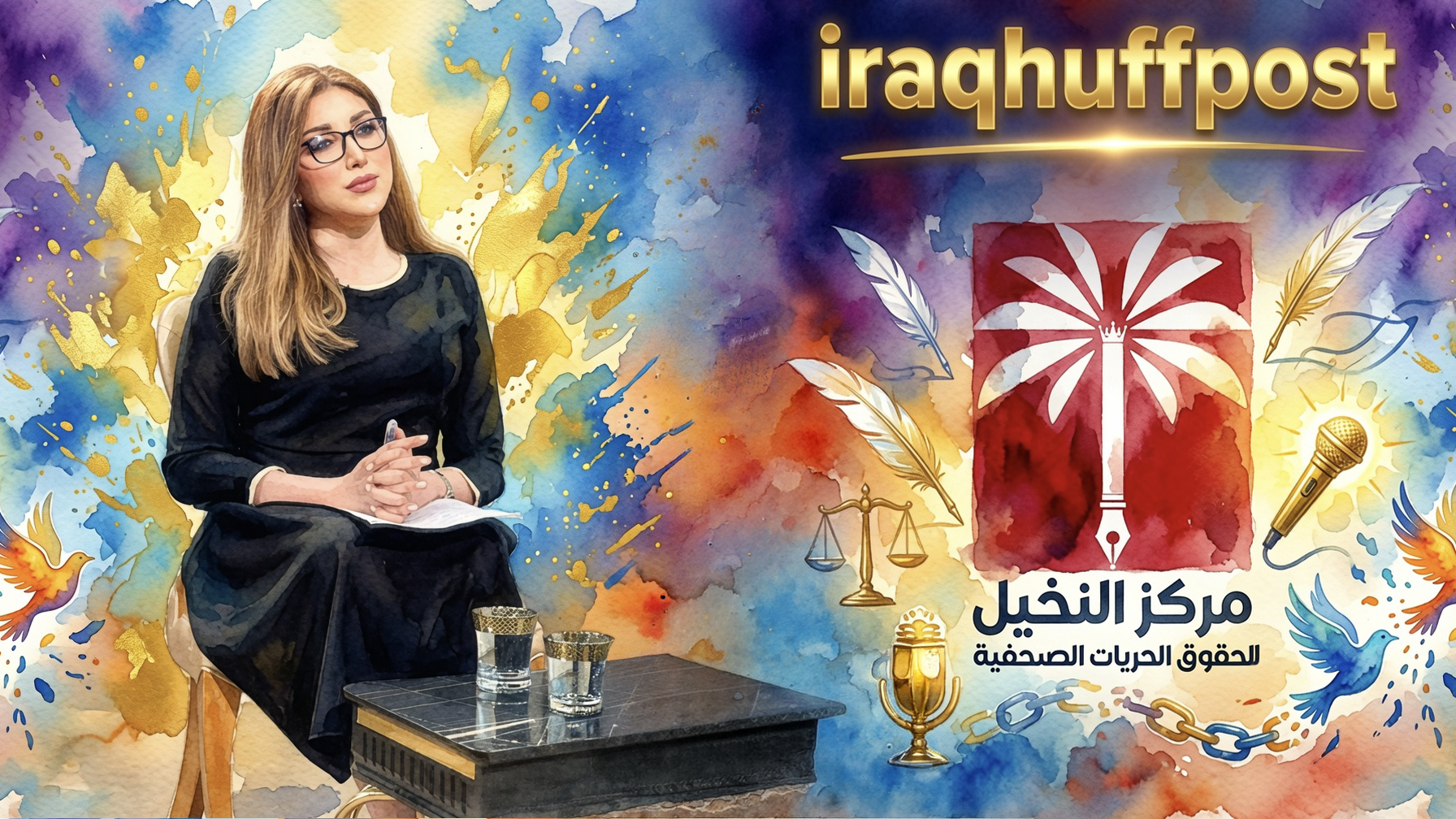 الاعتذار صك غفران المهنة: هف بوست عراقي تعتذر لمركز النخيل وتؤكد بطلان تقارير التمويل والتبعية