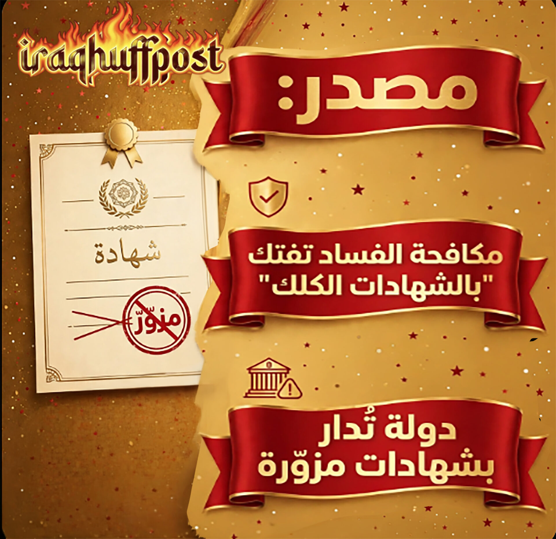 صولة الفساد تطال الشهادات المزوّرة.. نواب ووزراء ومسؤولون كبار..