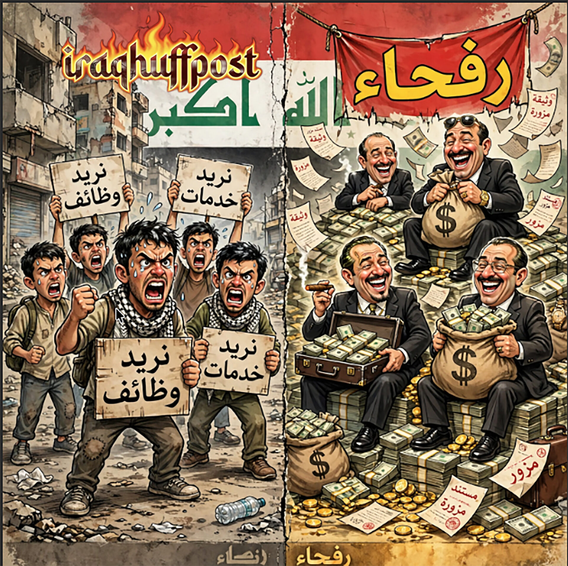 تزوير وأسماء وهمية تلتهم الموازنة باسم “معتقلي رفحاء”.. وحزب نافذ استغلهم انتخابيا