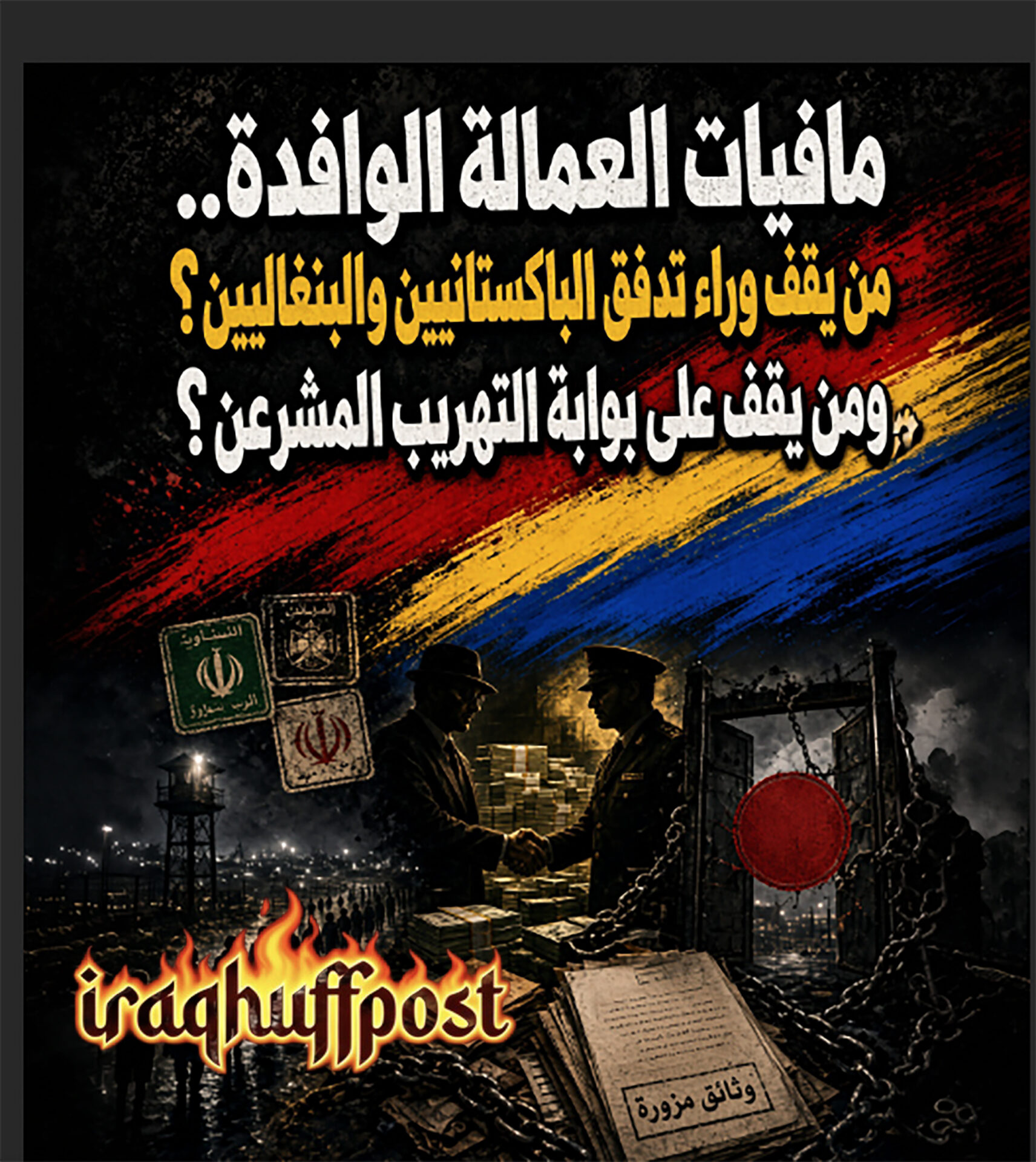 مافيات العمالة الوافدة.. من يقف وراء تدفق الباكستانيين والبنغاليين؟ ومن يقف على بوابة التهريب المشرعن؟
