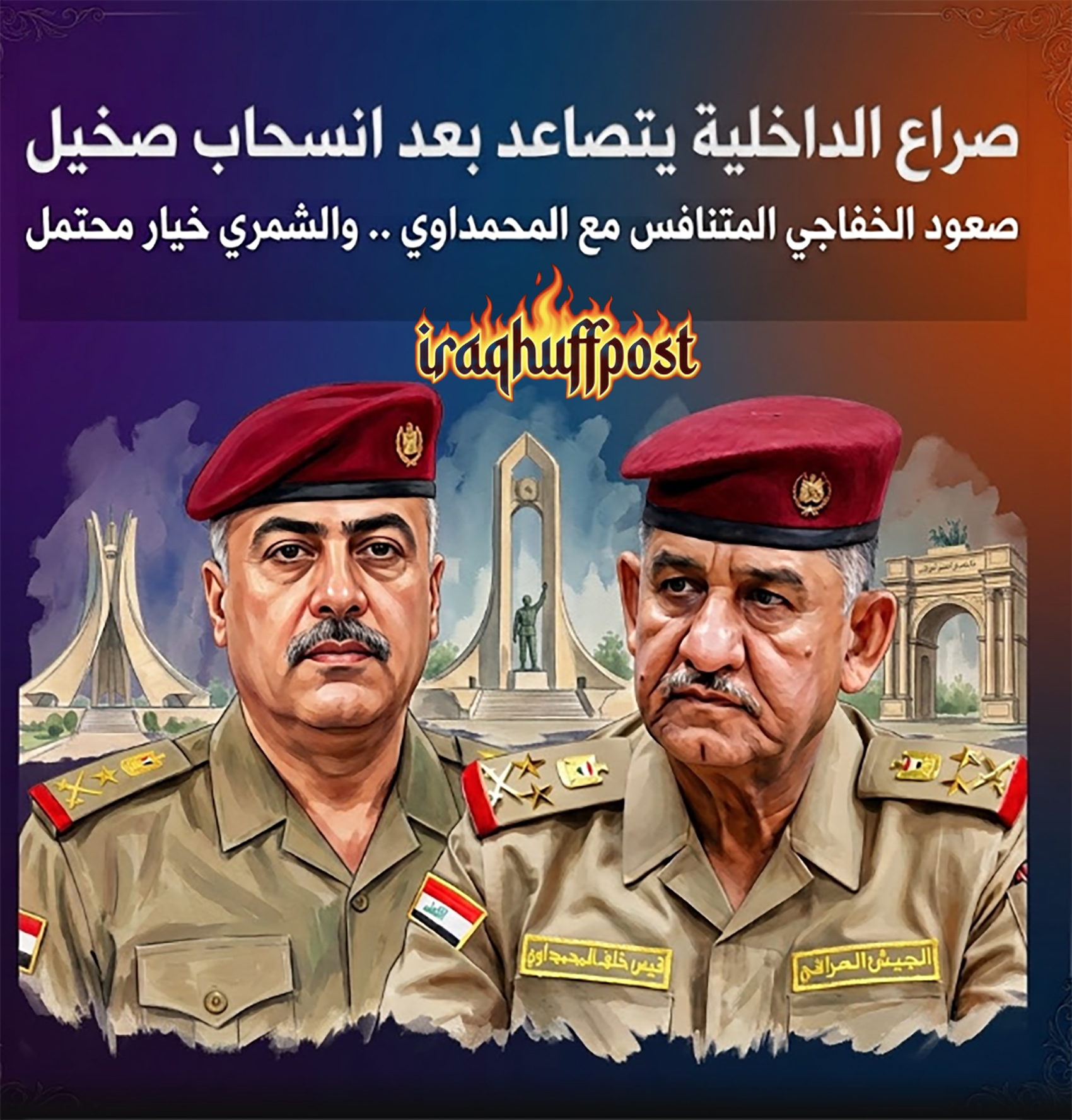 صراع الداخلية يتصاعد بعد انسحاب صخيل وصعود الخفاجي المتنافس مع المحمداوي .. والشمري خيار محتمل