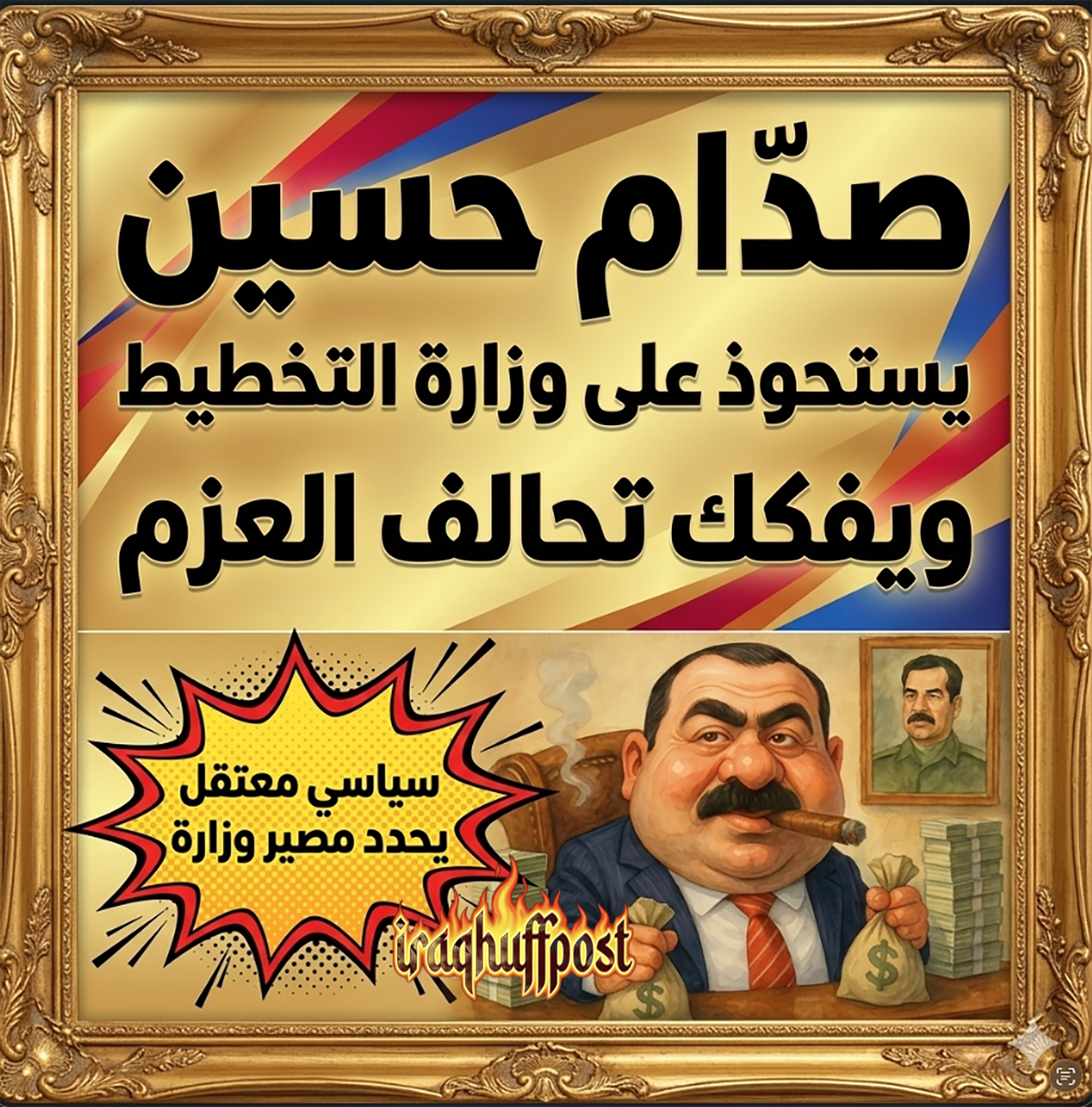 صدّام حسين يستحوذ على وزارة التخطيط ويفكك تحالف العزم